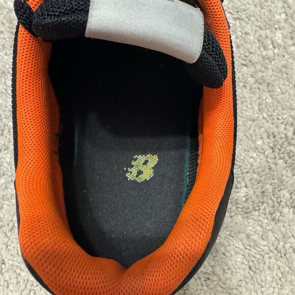 New Balance 574 Men’s Size 9 Black Purple Orange Blue Custom ML574PT2 - Picture 11 of 16